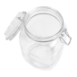 POT STOCKAGE + FERMETURE CLIP 'WAKI GLASS' 1,5 L Ø 10,5x19,5 CM TRANSPARENT VERRE (12 UNITÉ) Image POT STOCKAGE + FERMETURE CLIP 'WAKI GLASS' 1,5 L Ø 10,5x19,5 CM TRANSPARENT VERRE (12 UNITÉ) #3