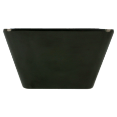 BOLS 'ASAMI WARE' 0,7 L 13x13x7 CM NOIR MÉLAMINE (6 UNITÉ)