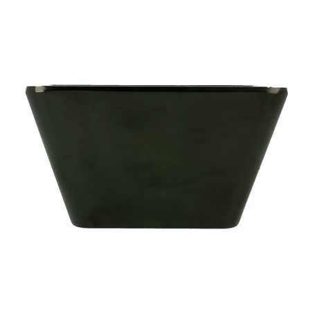 BOLS 'ASAMI WARE' 0,7 L 13x13x7 CM NOIR MÉLAMINE (6 UNITÉ)