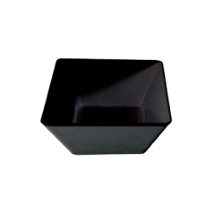 Image BOLS 'ASAMI WARE' 6,7 L 30x30x11,5 CM NOIR MÉLAMINE (4 UNITÉ) #1