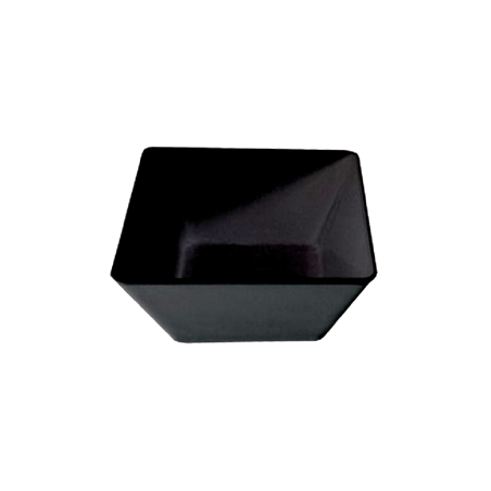 Image BOLS 'ASAMI WARE' 6,7 L 30x30x11,5 CM NOIR MÉLAMINE (4 UNITÉ) #1