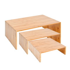 Image 3 U. ÉLEVATEURS BUFFET GRANDS   NATUREL BAMBOU (1 UNITÉ) #1