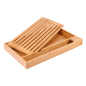 Image PLANCHE À PAIN  40x24x4 CM NATUREL BAMBOU (1 UNITÉ) #2