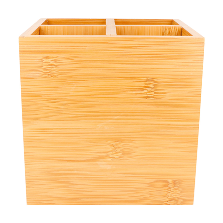 DISPLAY POUR COUVERTS  15x15x15 CM NATUREL BAMBOU (1 UNITÉ)