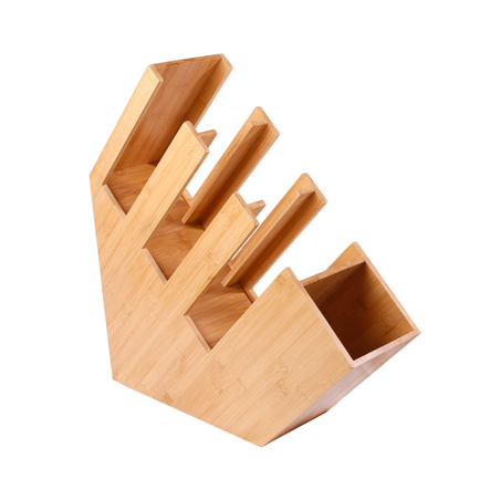 Image ORGANIZATEURS GOBELETS & COUVERCLES  14x50x50 CM NATUREL BAMBOU (2 UNITÉ) #1
