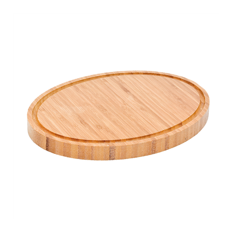 Image PLATEAU ROND  Ø 30,6x2 CM BAMBOU (1 UNITÉ) #1