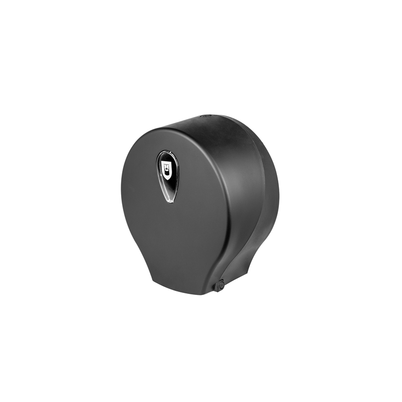 DISTRIBUTEUR HYGIÉNIQUE 'BABY JUMBO' 27,2x12,5x25,3 CM NOIR ABS (1 UNITÉ) DISTRIBUTEUR HYGIÉNIQUE 'BABY JUMBO' 27,2x12,5x25,3 CM NOIR ABS (1 UNITÉ)