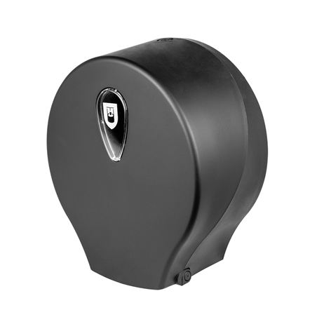 Image DISTRIBUTEUR HYGIÉNIQUE 'BABY JUMBO'  27,2x12,5x25,3 CM NOIR ABS (1 UNITÉ) #1