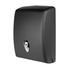 Image DISTRIBUTEUR POUR ESSUIE-MAINS 27,7x13x37 CM NOIR ABS (1 UNITÉ) #1