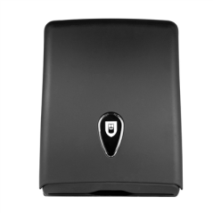 DISTRIBUTEUR POUR ESSUIE-MAINS 27,7x13x37 CM NOIR ABS (1 UNITÉ)