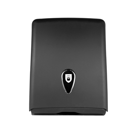 DISTRIBUTEUR POUR ESSUIE-MAINS  27,7x13x37 CM NOIR ABS (1 UNITÉ)