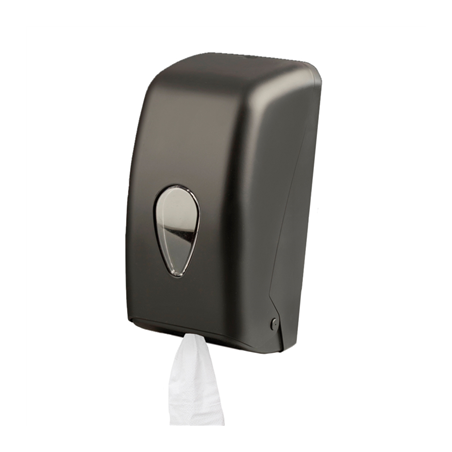 Image DISTRIBUTEUR POUR ESSUIE-MAINS 'MINI BARRIL'  14x15x28,5 CM NOIR ABS (1 UNITÉ) #1