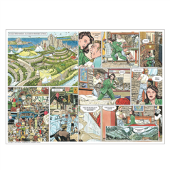 Image SETS DE TABLE OFFSET 'COMIC' 70 G/M2 31x43 CM QUADRICHROMIE PAPIER (2000 UNITÉ) #4