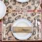 Image SETS DE TABLE OFFSET "MER"  70 G/M2 31x43 CM QUADRICHROMIE KRAFT (2000 UNITÉ) #2