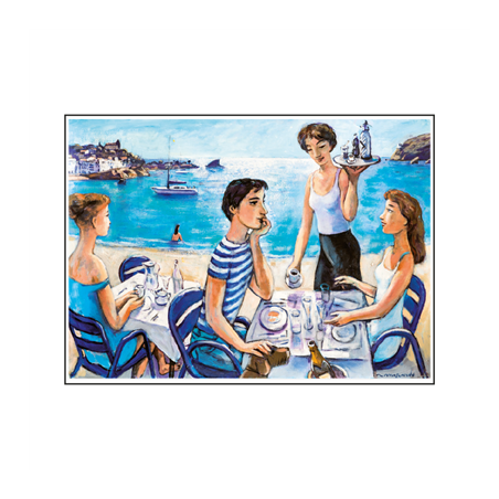 Image SETS DE TABLE OFFSET 'BUENOS DÍAS MEDITERRÁNEO" 70 G/M2 31x43 CM QUADRICHROMIE PAPIER (2000 UNITÉ) #1