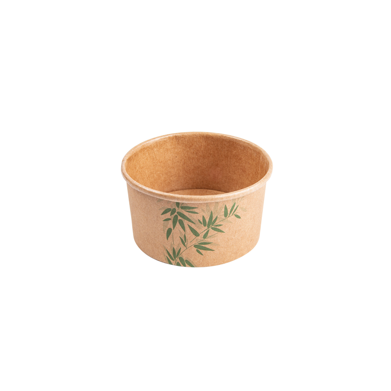 POTS À GLACES 'FEEL GREEN' 90 ML 210 + 18 PE G/M2 Ø7,2x4 CM MARRON CARTON (2000 UNITÉ) POTS À GLACES 'FEEL GREEN' 90 ML 210 + 18 PE G/M2 Ø7,2x4 CM MARRON CARTON (2000 UNITÉ)