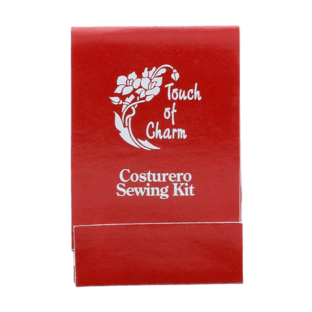 Image NÉCESSAIRES COUTURE STANDARD 'TOUCH OF CHARM'  4,7x7,1 CM BORDEAUX (200 UNITÉ) #1