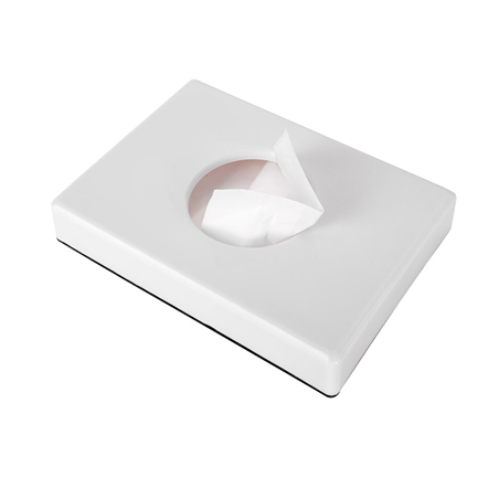 Image DISTRIBUTEUR DE SACS HYGIÉNIQUES  13,5x10x2,6 CM BLANC ABS (1 UNITÉ) #1
