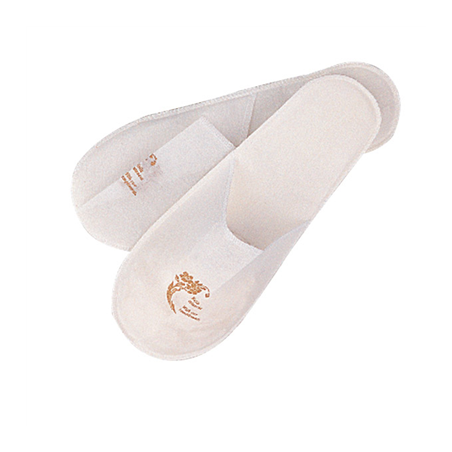 Image CHAUSSONS 'TOUCH OF CHARM'  27x12 CM BLANC AIRLAID (2 UNITÉ) #1