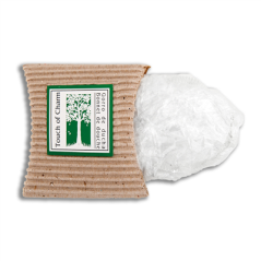 Image BONNETS DOUCHE, ÉTUI RECYCLÉ 8x7,5x2,5 CM TRANSPARENT PE (100 UNITÉ) #1