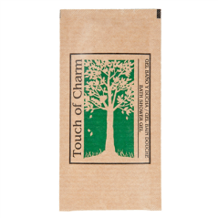 Image SACHETS GEL BAIN 10 ML 10x5 CM NATUREL KRAFT (1000 UNITÉ) #1