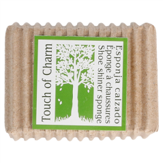 Image ÉPONGES CHAUSSURES, ÉTUI RECYCLÉ 3,8x2,1x5 CM NOIR CARTON (100 UNITÉ) #1