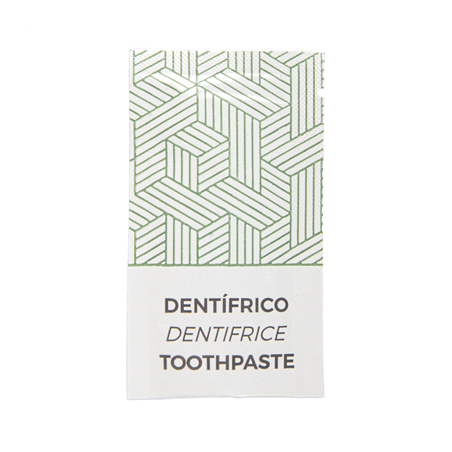 Image SACHETS DENTIFRICE 'THERAPY' 3 ML 4,5x8 CM BLANC CELLULOSE (500 UNITÉ) #1