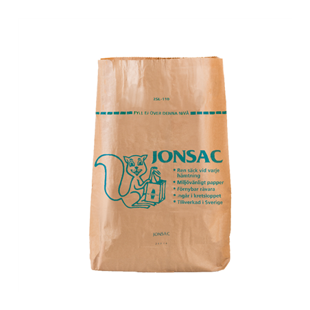Image SACS POUBELLE 110 L 2x60 G/M2 70x95x25 CM MARRON KRAFT (50 UNITÉ) #1