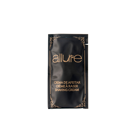 Image SACHETS CRÈME À RASER 'ALLURE' 5 ML 8x4,5 CM NOIR PET (2000 UNITÉ) #1