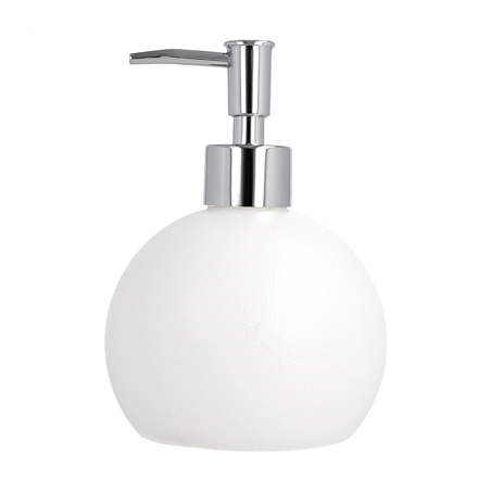 DISTRIBUTEUR DE SAVON 500 ML 10x16 CM BLANC ABS (1 UNITÉ)