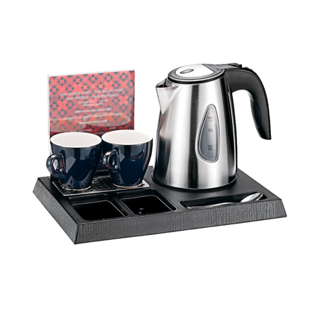 Image PLATEAU DE SERVICE  36x24x3,5 CM NOIR ABS (1 UNITÉ) #1