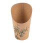 GOBELETS A FRITES OUVERTS 'FEEL GREEN' 16 OZ - 480 ML 200 + 25PE G/M2 Ø8,5x13,5 CM MARRON CARTON (50 UNITÉ) Image GOBELETS A FRITES OUVERTS 'FEEL GREEN' 16 OZ - 480 ML 200 + 25PE G/M2 Ø8,5x13,5 CM MARRON CARTON (50 UNITÉ) #4