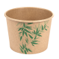 POTS 'FEEL GREEN' 500 ML 280 + 18 PE G/M2 Ø11x8,2 CM MARRON KRAFT (500 UNITÉ) Image POTS 'FEEL GREEN' 500 ML 280 + 18 PE G/M2 Ø11x8,2 CM MARRON KRAFT (500 UNITÉ) #1
