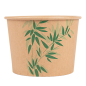 POTS 'FEEL GREEN' 500 ML 280 + 18 PE G/M2 Ø11x8,2 CM MARRON KRAFT (500 UNITÉ) Image POTS 'FEEL GREEN' 500 ML 280 + 18 PE G/M2 Ø11x8,2 CM MARRON KRAFT (500 UNITÉ) #2