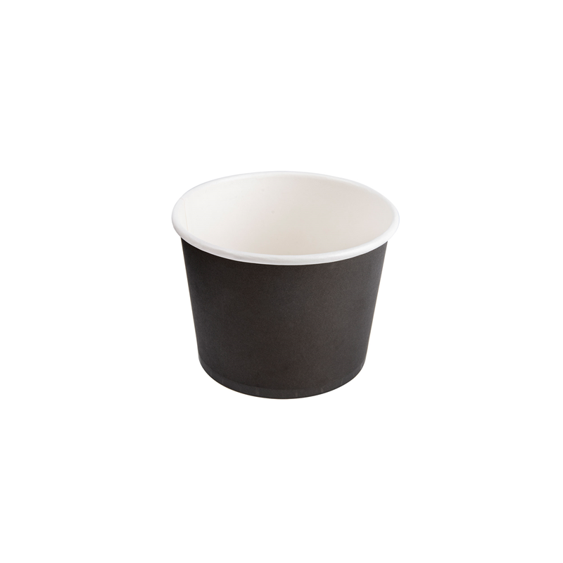 POTS 500 ML 280 + 18 PE G/M2 Ø11x8,2 CM NOIR CARTON (500 UNITÉ) POTS 500 ML 280 + 18 PE G/M2 Ø11x8,2 CM NOIR CARTON (500 UNITÉ)