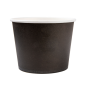 Image POTS 1000 ML 300 + 18 PE G/M2 Ø13,5x10,4 CM NOIR CARTON (500 UNITÉ) #2