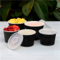 Image POTS 1000 ML 300 + 18 PE G/M2 Ø13,5x10,4 CM NOIR CARTON (500 UNITÉ) #4