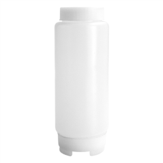 Image POIRES À SAUCES 720 ML Ø 7,5x20,8 CM TRANSLUCIDE LDPE (24 UNITÉ) #1