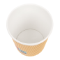 GOBELETS BOISSONS CHAUDES DOUBLE PAROI, ONDULÉ 180 ML 260 + 250 + 18 PE G/M2 Ø7,2/5,3x7,8 CM MARRON CARTON (1000 UNITÉ) Image GOBELETS BOISSONS CHAUDES DOUBLE PAROI, ONDULÉ 180 ML 260 + 250 + 18 PE G/M2 Ø7,2/5,3x7,8 CM MARRON CARTON (1000 UNITÉ) #3