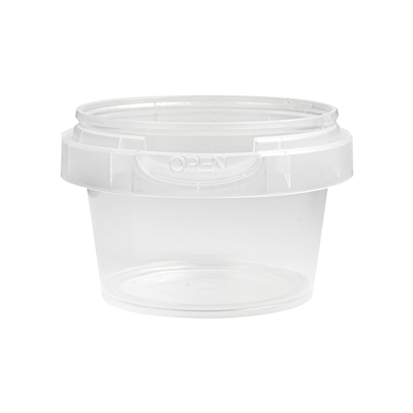 RÉCIPIENTS INVIOLABLES 30 ML Ø 4,8x3,1 CM TRANSPARENT PP (3840 UNITÉ)