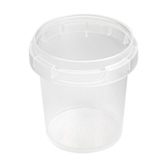 Image RÉCIPIENTS INVIOLABLES 50 ML Ø 4,8x5 CM TRANSPARENT PP (2688 UNITÉ) #1