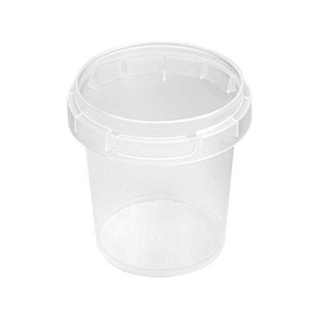 Image RÉCIPIENTS INVIOLABLES 50 ML Ø 4,8x5 CM TRANSPARENT PP (2688 UNITÉ) #1