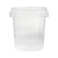 RÉCIPIENTS INVIOLABLES 50 ML Ø 4,8x5 CM TRANSPARENT PP (2688 UNITÉ)