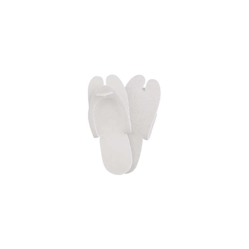 CHAUSSONS 'EVA' 28,5x11 CM BLANC PLASTIQUE (200 UNITÉ) CHAUSSONS 'EVA' 28,5x11 CM BLANC PLASTIQUE (200 UNITÉ)