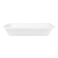 Image PLATEAUX 'BIONIC' 710 ML 21,5x14x3,7 CM BLANC BAGASSE (600 UNITÉ) #2