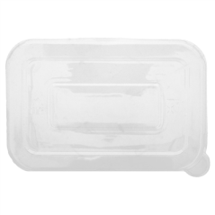 Image COUVERCLES BAS POUR RÉFÉRENCES 221.36-221.37 'BIONIC'  18,8x12,8x0,9 CM TRANSPARENT PET (600 UNITÉ) #3