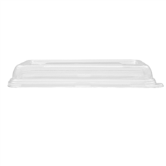 Image COUVERCLES HAUTS POUR RÉFÉRENCES 221.38-221.39 'BIONIC' 22,2x14,6x2,8 CM TRANSPARENT PET (600 UNITÉ) #1