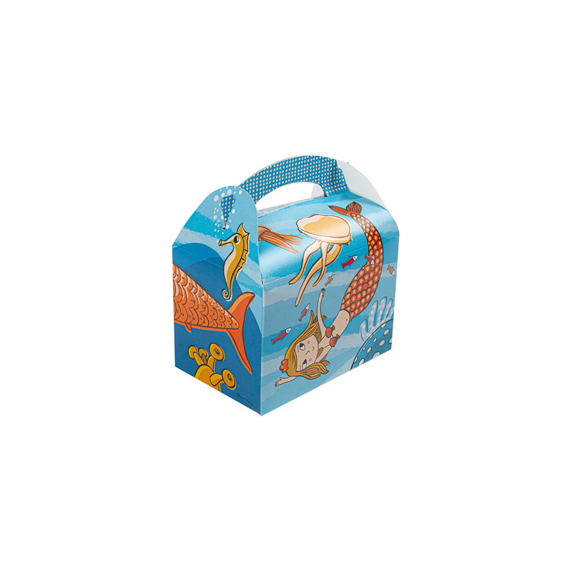 BOÎTES MENU ENFANT "FOND DE LA MER" 320 G/M2 15,50x10,50x17,50 CM QUADRICHROMIE CARTON (300 UNITÉ) BOÎTES MENU ENFANT "FOND DE LA MER" 320 G/M2 15,50x10,50x17,50 CM QUADRICHROMIE CARTON (300 UNITÉ)