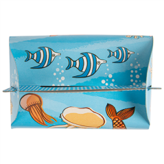 Image BOÎTES MENU ENFANT "FOND DE LA MER"  320 G/M2 15,50x10,50x17,50 CM QUADRICHROMIE CARTON (300 UNITÉ) #4