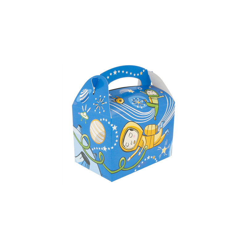 BOÎTES MENU ENFANT "ESPACE" 320 G/M2 15,50x10,50x17,50 CM QUADRICHROMIE CARTON (300 UNITÉ) BOÎTES MENU ENFANT "ESPACE" 320 G/M2 15,50x10,50x17,50 CM QUADRICHROMIE CARTON (300 UNITÉ)